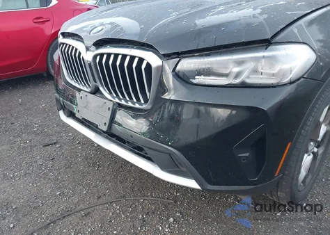 2023 BMW X3 xDrive30I из США, поврежденный, VIN 5UX53DP0XP9P14751